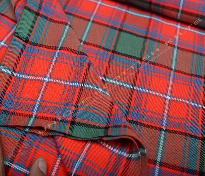 Rattray-Ancient-Tartan Fabric - Running Yards - 16 Oz Weight, 54 inches Width - Image 2