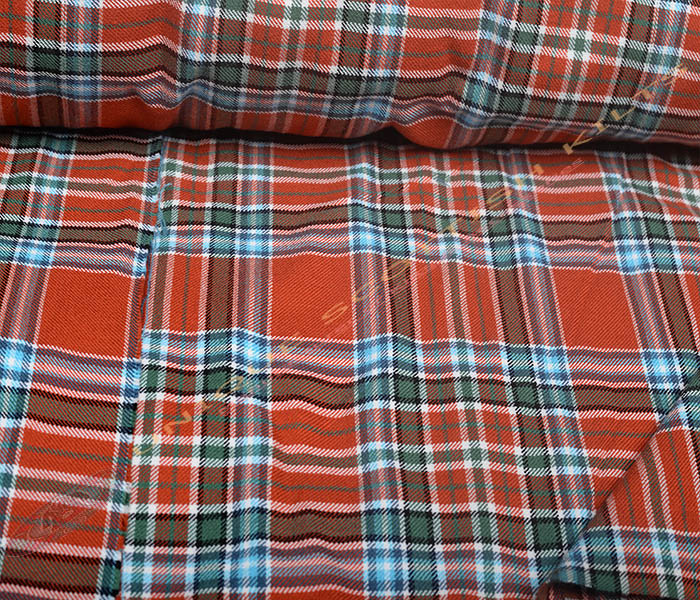 Macbean-Ancient-Tartan Fabric - Running Yards - 16 Oz Weight, 54 inches Width