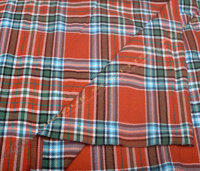 Macbean-Ancient-Tartan Fabric - Running Yards - 16 Oz Weight, 54 inches Width - Image 2