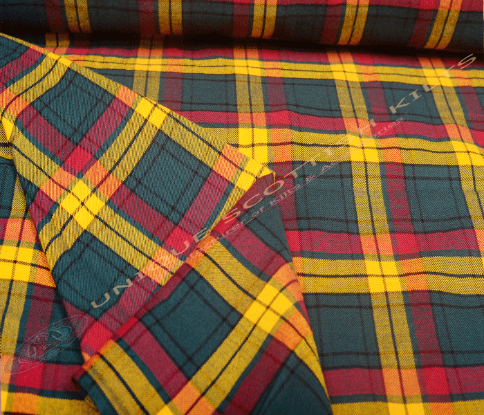 Clan-MacMillan-Old-Modern-Tartan Fabric - Running Yards - 16 Oz Weight, 54 inches Width - Image 4