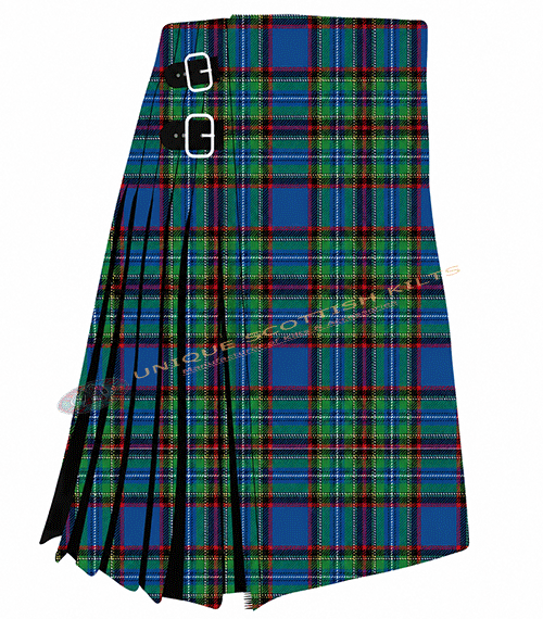 Clan Blue Royal Stewart Tartan 8 Yard Kilt