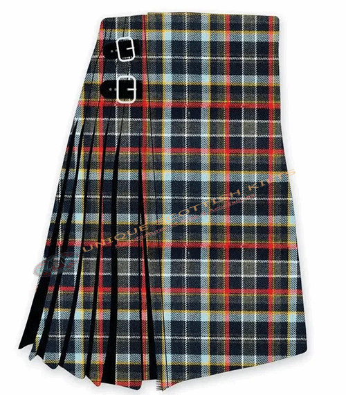 Celtic Rainbow Hebridean Tartan 8 Yard Kilt