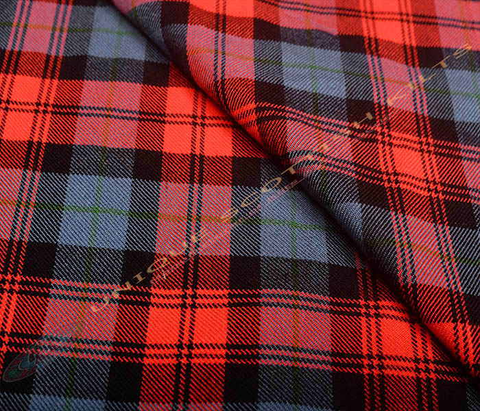 Maclachlan-Ancient-Tartan Fabric - Running Yards - 16 Oz Weight, 54 inches Width - Image 3
