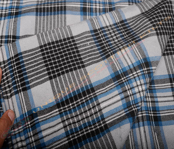 Hood-Tartan Fabric - Running Yards - 16 Oz Weight, 54 inches Width - Image 3