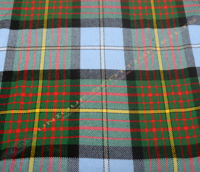 California-State-Tartan Fabric - Running Yards - 16 Oz Weight, 54 inches Width
