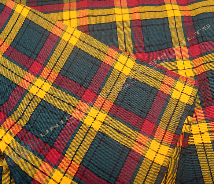 Clan-MacMillan-Old-Modern-Tartan Fabric - Running Yards - 16 Oz Weight, 54 inches Width - Image 3