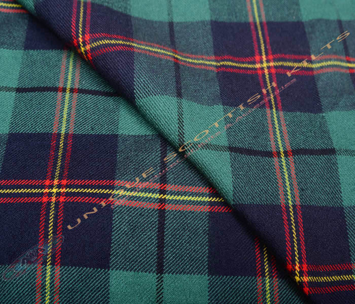 Carmichael-Modern-Tartan Fabric - Running Yards - 16 Oz Weight, 54 inches Width - Image 3