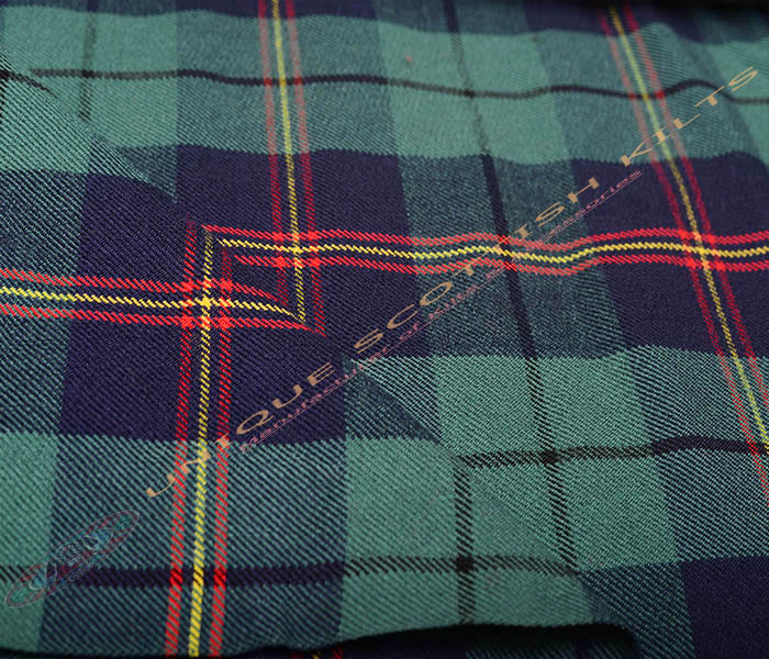 Carmichael-Modern-Tartan Fabric - Running Yards - 16 Oz Weight, 54 inches Width - Image 2