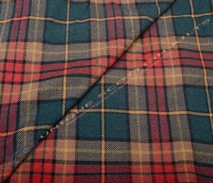 County-Cavan-Tartan Fabric - Running Yards - 16 Oz Weight, 54 inches Width
