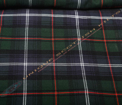 Urquhart-Modern-Tartan Fabric - Running Yards - 16 Oz Weight, 54 inches Width