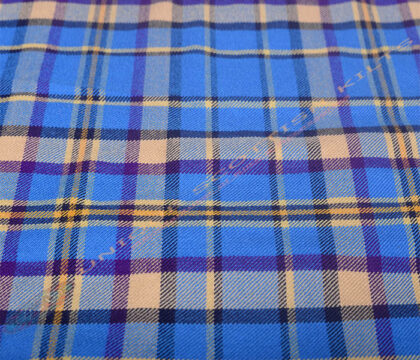 Cian-Tartan Fabric - Running Yards - 16 Oz Weight, 54 inches Width