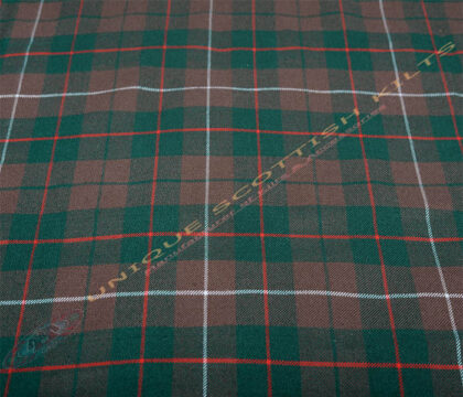 Mackinnon-Hunting-Tartan Fabric - Running Yards - 16 Oz Weight, 54 inches Width