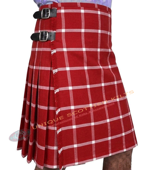 Rowdy' Roddy Piper Tartan 8 Yard Kilt - Image 2