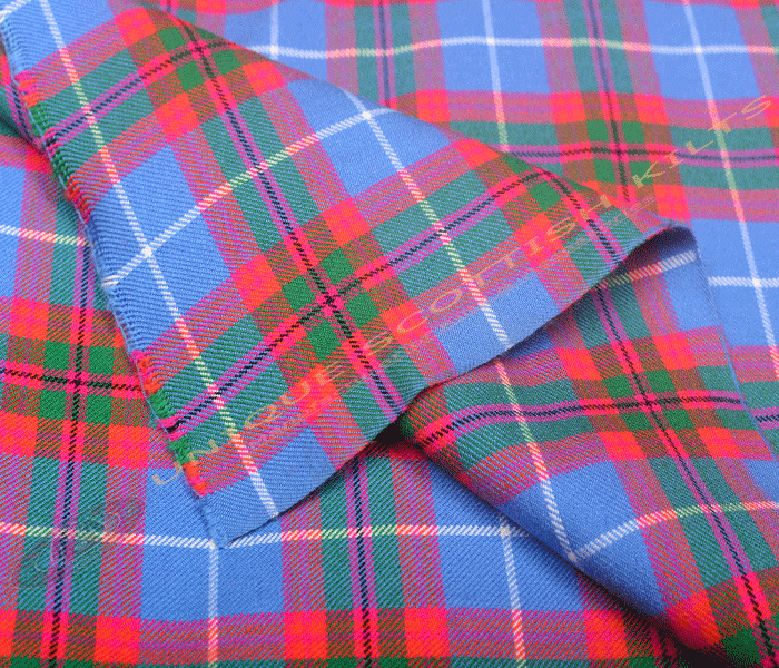 Edinburgh-District-Tartan Fabric - Running Yards - 16 Oz Weight, 54 inches Width - Image 2