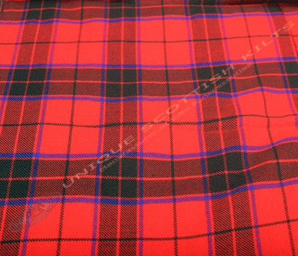 Scottish-Rose-Tartan Fabric - Running Yards - 16 Oz Weight, 54 inches Width