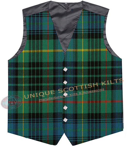 Hunting Stewart Ancient Tartan Waistcoat Kilt Vest