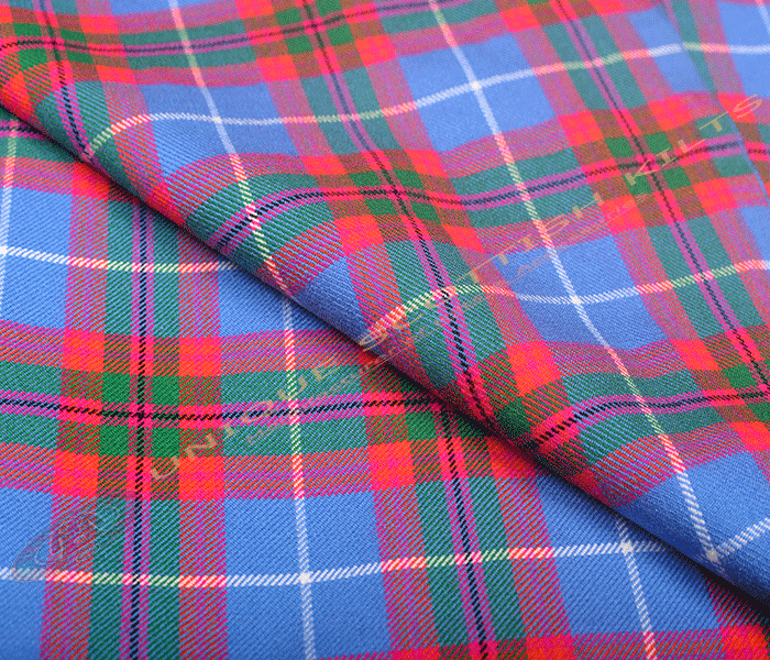 Edinburgh-District-Tartan Fabric - Running Yards - 16 Oz Weight, 54 inches Width - Image 3