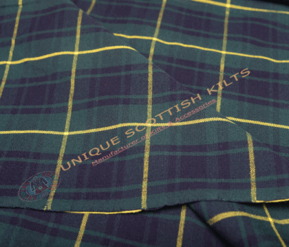 Macarthur-Modern-Tartan Fabric - Running Yards - 16 Oz Weight, 54 inches Width