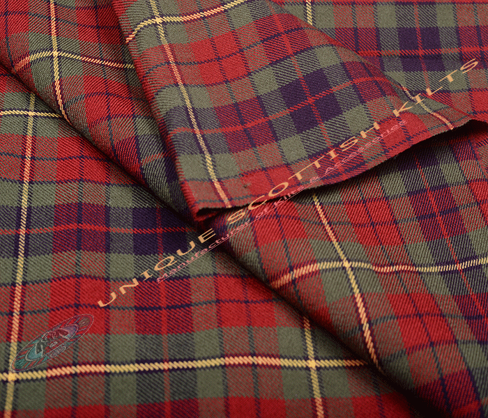 County-Clare-Tartan Fabric - Running Yards - 16 Oz Weight, 54 inches Width - Image 3