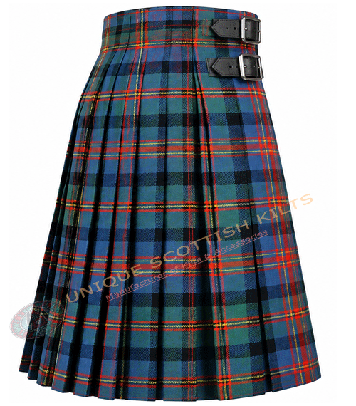 Clan Logan Ancient Tartan 8 Yard Kilt - Image 2