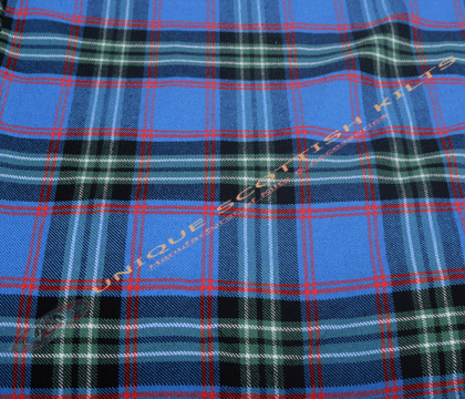 Clan-Parr-Tartan Fabric - Running Yards - 16 Oz Weight, 54 inches Width