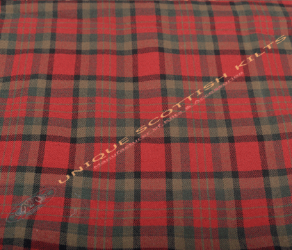 County-Tipperary-Irish-Tartan Fabric - Running Yards - 16 Oz Weight, 54 inches Width