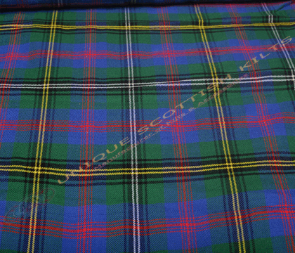 Wood-Tartan Fabric - Running Yards - 16 Oz Weight, 54 inches Width