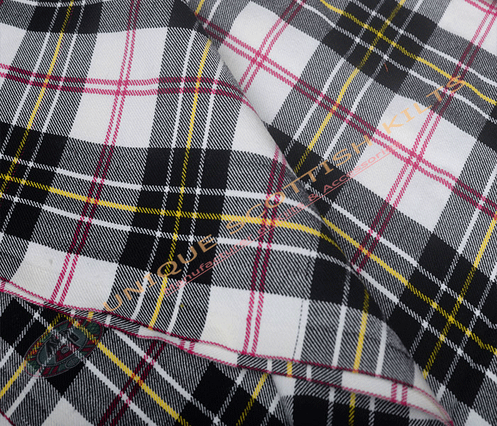 Macpherson-Dress-Modern-Tartan Fabric - Running Yards - 16 Oz Weight, 54 inches Width - Image 3