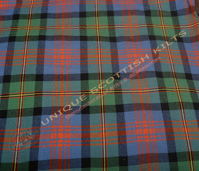 Clan-Logan-Ancient-Tartan Fabric - Running Yards - 16 Oz Weight, 54 inches Width