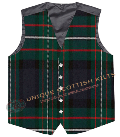 Ferguson Modern Tartan Waistcoat Kilt Vest