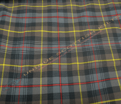 Farquharson-Weathered-Tartan Fabric - Running Yards - 16 Oz Weight, 54 inches Width