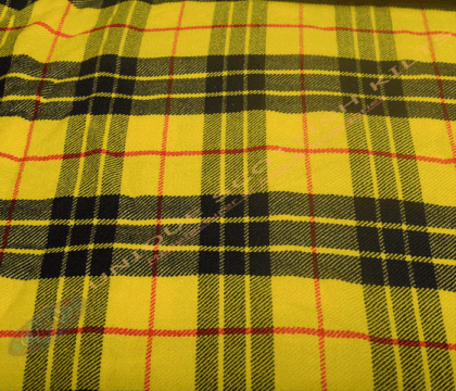 MacLeod-Of-Lewis-Tartan Fabric - Running Yards - 16 Oz Weight, 54 inches Width