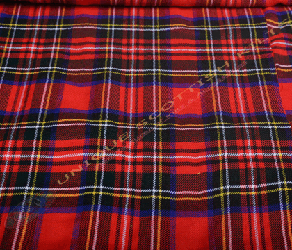 Royal-Stewart-Modern Fabric - Running Yards - 16 Oz Weight, 54 inches Width