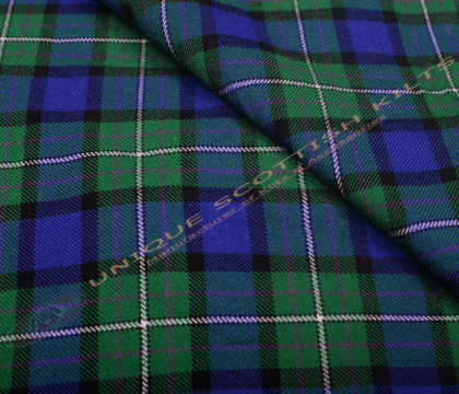Alexander-Tartan Fabric - Running Yards - 16 Oz Weight, 54 inches Width