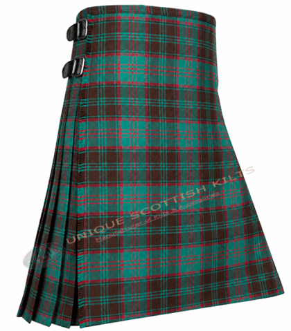 County Dublin Tartan 8 Yard Kilt