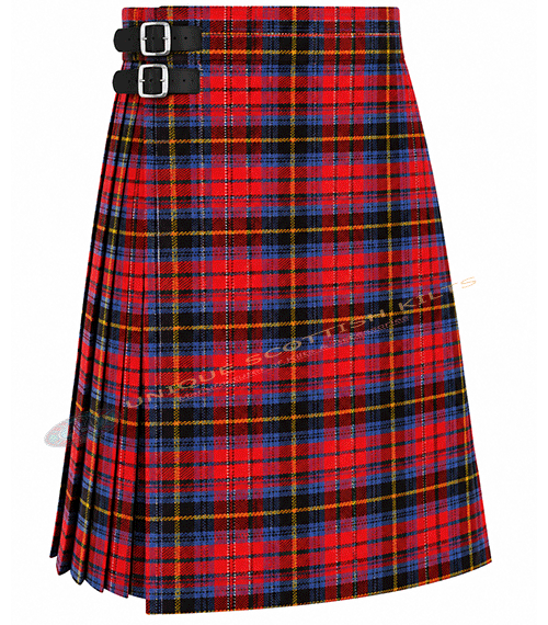 Macpherson Red Tartan 8 Yard Kilt