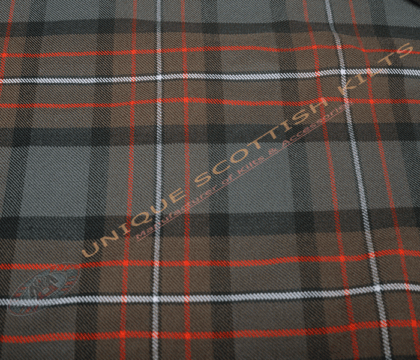 Farguson-Weathered-Tartan Fabric - Running Yards - 16 Oz Weight, 54 inches Width