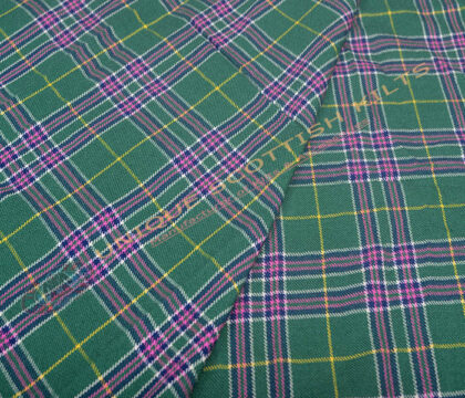 Seattle-District-Tartan Fabric - Running Yards - 16 Oz Weight, 54 inches Width