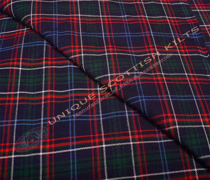 Massachusetts-State-Tartan Fabric - Running Yards - 16 Oz Weight, 54 inches Width - Image 2