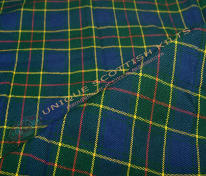 St-Andrews-Links-Tartan Fabric - Running Yards - 16 Oz Weight, 54 inches Width