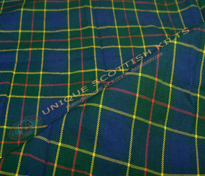 St-Andrews-Links-Tartan Fabric - Running Yards - 16 Oz Weight, 54 inches Width