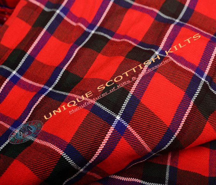 Sinclair-Modern-Tartan Fabric - Running Yards - 16 Oz Weight, 54 inches Width - Image 4