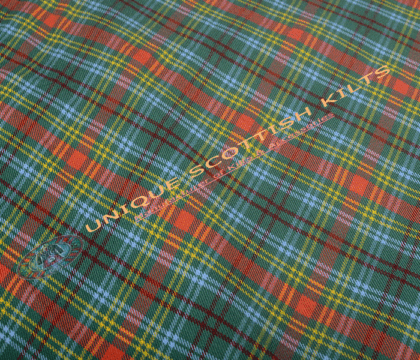 O'Brien-Tartan Fabric - Running Yards - 16 Oz Weight, 54 inches Width