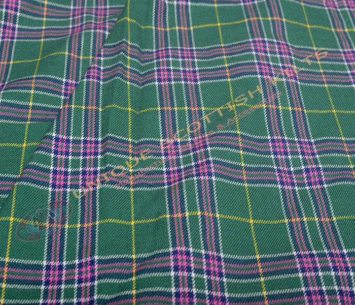 Seattle-District-Tartan Fabric - Running Yards - 16 Oz Weight, 54 inches Width - Image 4