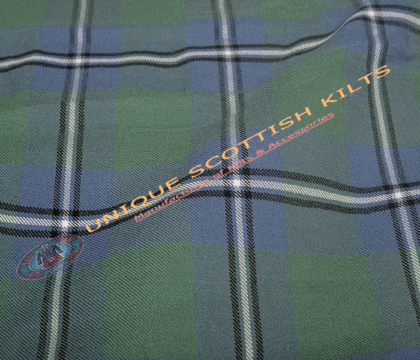 Ancient-Irvine-Tartan Fabric - Running Yards - 16 Oz Weight, 54 inches Width