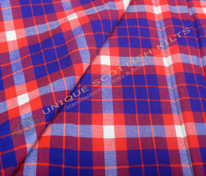 US-Coast-Guard-Tartan Fabric - Running Yards - 16 Oz Weight, 54 inches Width