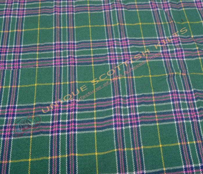 Seattle-District-Tartan Fabric - Running Yards - 16 Oz Weight, 54 inches Width - Image 3