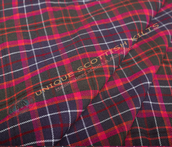 Scottish-Lion-Tartan Fabric - Running Yards - 16 Oz Weight, 54 inches Width - Image 3