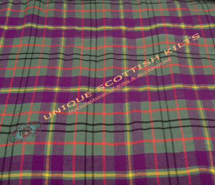 Taylor-Weathered-Tartan Fabric - Running Yards - 16 Oz Weight, 54 inches Width