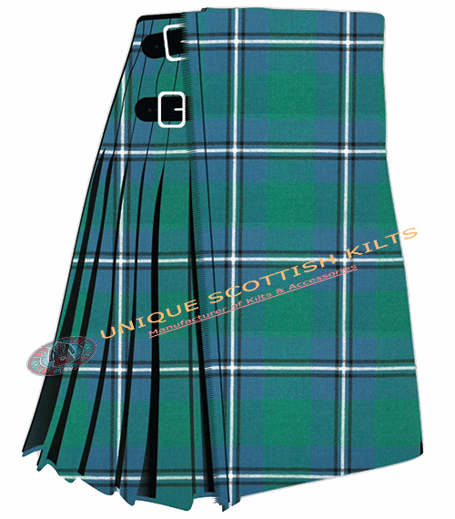 Ancient Irvine Tartan 8 Yard Kilt